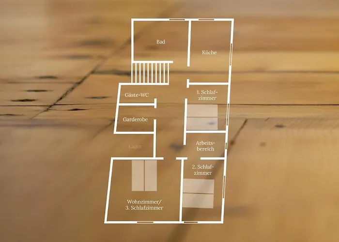 Appartement Dudenhaus / Anno 1554 / Am Brauhaus Zwiebel *